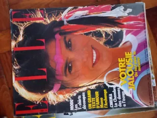 Lote revistas moda francesas Elle 1981-1982