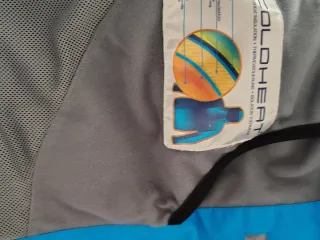 Chaqueta de nieve Trespass azul y amarilla