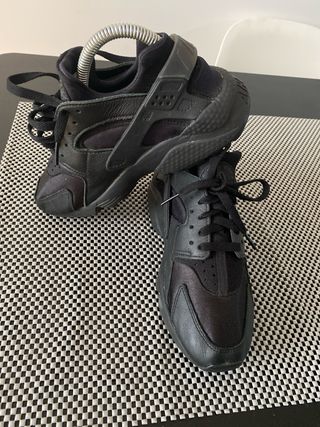 Nike Huarache Negras Talla 38