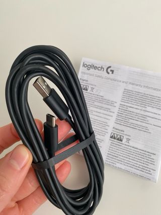 Micrófono Logitech G Yeti GX supercardioide +brazo