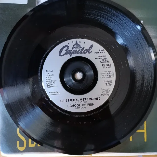 Vinilo Single School Of Fish - Strange Days