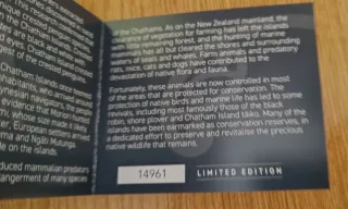 Moneda de Plata Chatham Island Crested Penguin