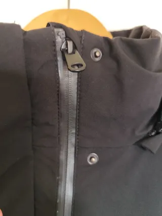 Parka negra mujer talla M