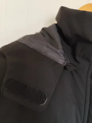 Parka negra mujer talla M