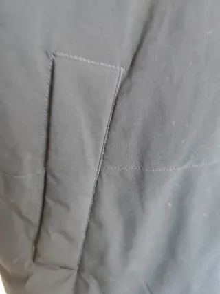 Parka negra mujer talla M