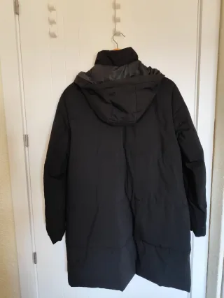 Parka negra mujer talla M