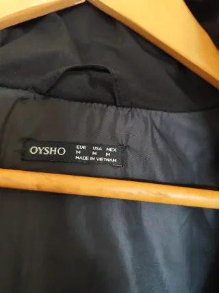 Parka negra mujer talla M