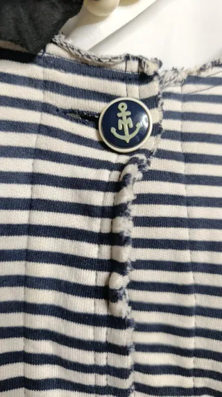 Jersey Maison Scotch Rayas Blanco y Negro