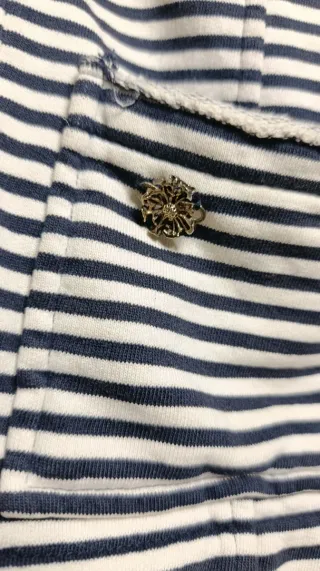 Jersey Maison Scotch Rayas Blanco y Negro