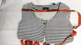 Jersey Maison Scotch Rayas Blanco y Negro