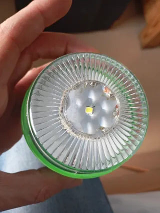 Señal de emergencia LED con batería