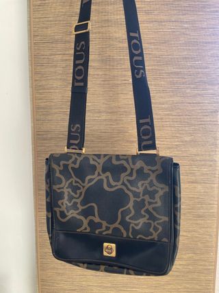 Bolso Tous Original Vintage Negro y Marrón