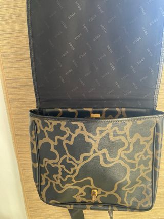 Bolso Tous Original Vintage Negro y Marrón