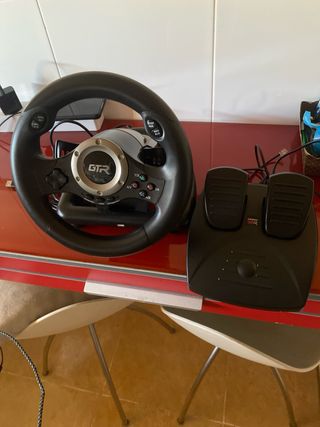 Volante Jinshu GTR para PS4/PS3, Xbox, Switch, PC