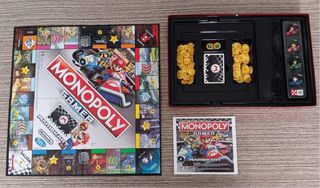 Juego de mesa de Monopoly Edición Mario Kart