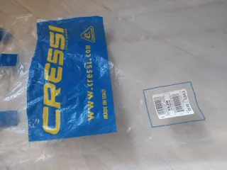 Aletas y tubo Cressi Talla 39/40