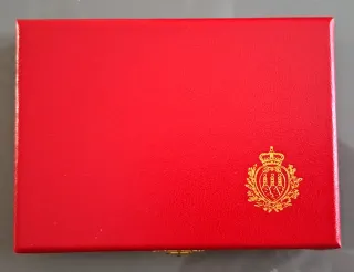 San Marino 1992 Dittico Monete Argento Olimpiade