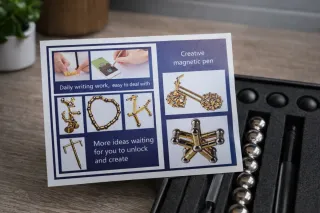 Penna antistress magnetica