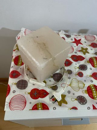 Lámpara de sal natural piedra