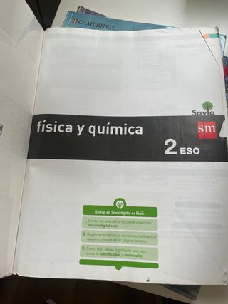 Física y química. 2 ESO. Savia