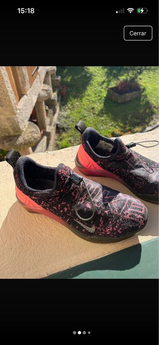 Zapatillas Nike Crossfit Negras y Rosas