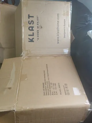 Sillas leia Klasthome Tela menta patas madera