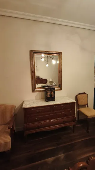 Muebles de dormitorio madera oscura