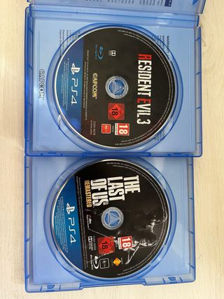Resident Evil 3 & The Last of Us Remasterizado PS4