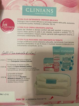 Clinians Hydra Plus Kit Pochette