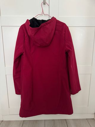 Chubasquero Calvin Klein Rojo Mujer