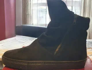 Botas Isabelle F. Piel Talla 41 Negras