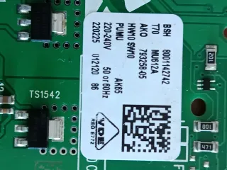 Placa lavadora Siemens