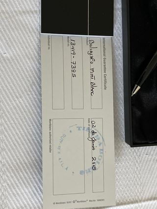 Penna Montblanc - Boligrafo The Art of Writing