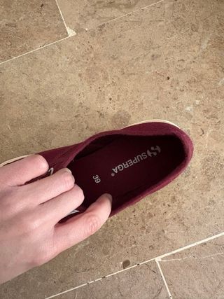 Superga burdeos
