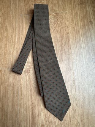 Corbata Loewe Seda Vintage Puntos