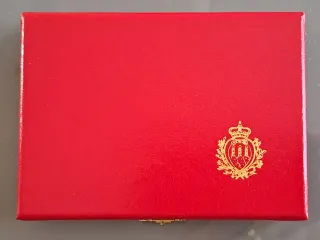 San Marino 1993 Dittico Monete Argento