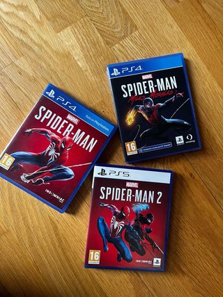 Saga Spiderman PS4 y PS5 Completa