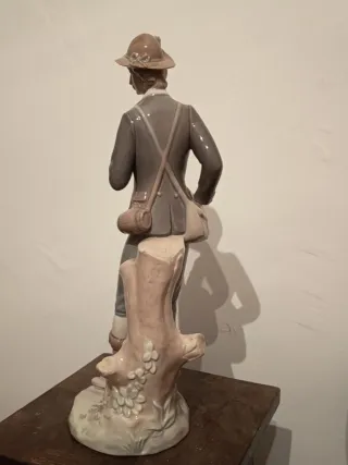 Figura Lladró campesino años 60 Mide 30 cm alto
