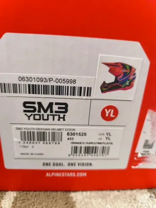 Casco Alpinestars SM3 Youth Deegan