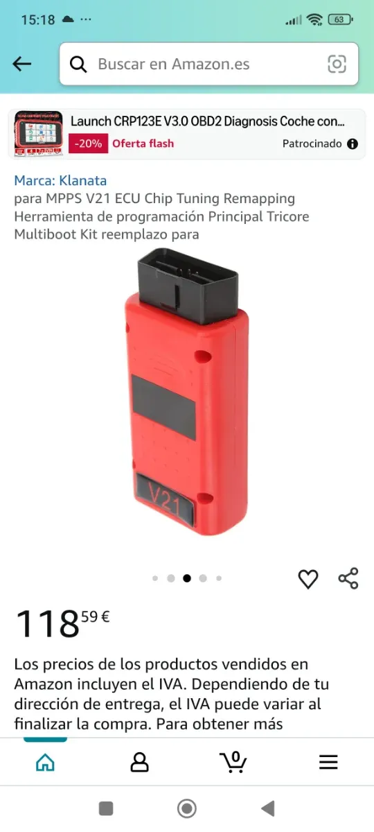 MPPS V21 Programador Coche OBD2