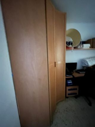 Cama juvenil con cajones y escritorio