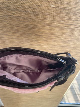 Bolso Zara pelo rosa niña