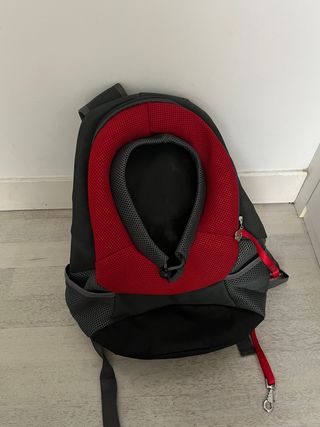 Mochila transportín perro pequeño