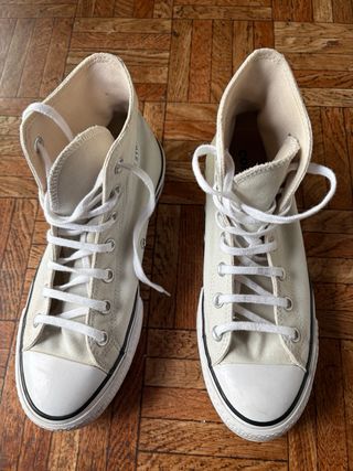 Converse plataforma verde claro