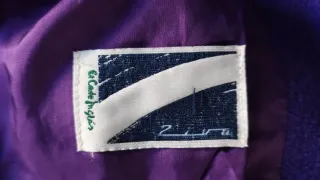 Americana corta lana El Corte Inglés morada