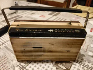 Mini Giradischi Stereo Phone Transistor