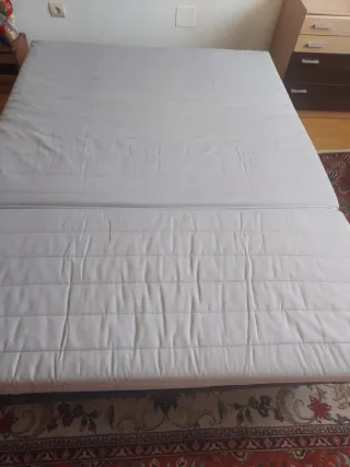 Sofá Cama Gris Tela