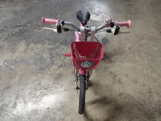 Bicicleta niña Btwin rosa