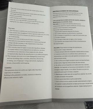 Plancha Steinhart Profesional Cerámica Negra