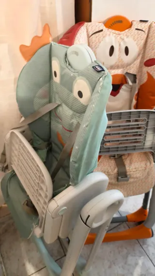 Trona Chicco plegable, reclinable ambos por 50€